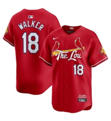 Jordan Walker St Louis Cardinals 2024 City Connect Limited Player Jersey Red Jordan Walker St Louis Cardinals 2024 City Connect Limited Player Jersey Red