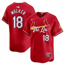 Jordan Walker St Louis Cardinals 2024 City Connect Limited Player Jersey Red