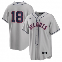 Jordan Walker St Louis Cardinals 2024 Rickwood Classic Player Jersey Gray