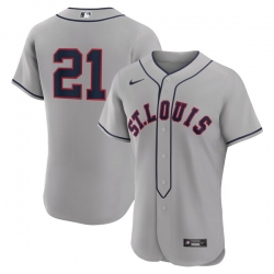 Lars Nootbaar St Louis Cardinals 2024 Rickwood Classic Authentic Player Jersey Gray