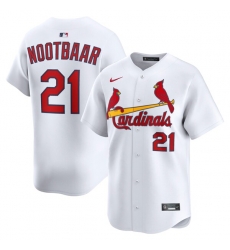 Lars Nootbaar St Louis Cardinals Alternate Limited Player Jersey White Lars Nootbaar St Louis Cardinals Alternate Limited Player Jersey White