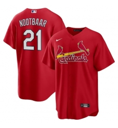 Lars Nootbaar St Louis Cardinals Big Tall Alternate Player Jersey Red Lars Nootbaar St Louis Cardinals Big Tall Alternate Player Jersey Red