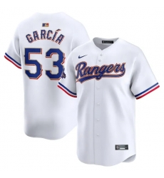 Adolis Garcia Texas Rangers 2024 Gold Collection Limited Player Jersey White Adolis Garcia Texas Rangers 2024 Gold Collection Limited Player Jersey White