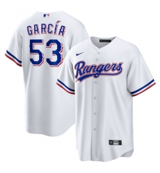 Adolis Garcia Texas Rangers Home Jersey White Adolis Garcia Texas Rangers Home Jersey White