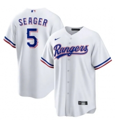 Corey Seager Texas Rangers Home Player Jersey White Corey Seager Texas Rangers Home Player Jersey White