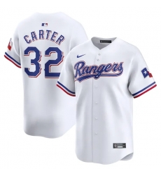 Evan Carter Texas Rangers Home Limited Player Jersey White Evan Carter Texas Rangers Home Limited Player Jersey White