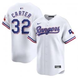 Evan Carter Texas Rangers Home Limited Player Jersey White