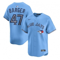 Addison Barger Toronto Blue Jays Home Player Jersey Blue