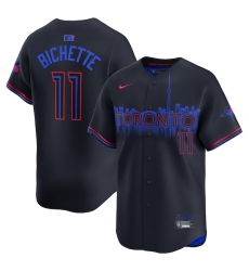 Bo Bichette Toronto Blue Jays 2024 City Connect Limited Player Jersey Black Bo Bichette Toronto Blue Jays 2024 City Connect Limited Player Jersey Black