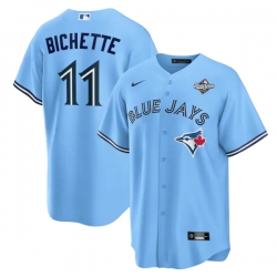 Bo Bichette Toronto Blue Jays 2025 World Series Alternate Jersey Powder Blue