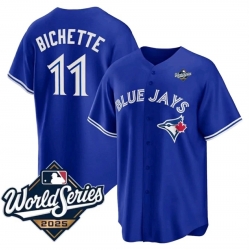 Bo Bichette Toronto Blue Jays 2025 World Series Alternate Jersey Royal