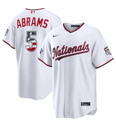2026 All Star Edition Stars Stripes Washington Nationals Cj Abrams White Stadium Jersey 2026 All Star Edition Stars Stripes Washington Nationals Cj Abrams White Stadium Jersey