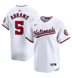 CJ Abrams Washington Nationals Home Limited Player Jersey White CJ Abrams Washington Nationals Home Limited Player Jersey White