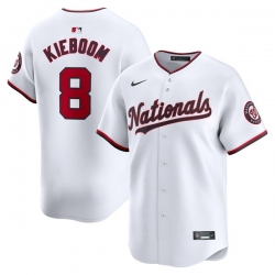 Carter Kieboom Washington Nationals Home Limited Player Jersey White
