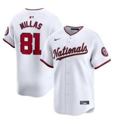 Drew Millas Washington Nationals Home Limited Player Jersey White Drew Millas Washington Nationals Home Limited Player Jersey White