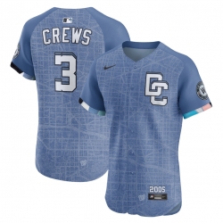 Dylan Crews Washington Nationals 2025 City Connect Elite Jersey Blue