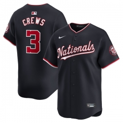 Dylan Crews Washington Nationals Alternate Limited Player Jersey Navy