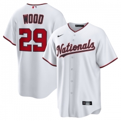 James Wood Washington Nationals Home Jersey White