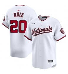 Keibert Ruiz Washington Nationals Home Limited Player Jersey White Keibert Ruiz Washington Nationals Home Limited Player Jersey White