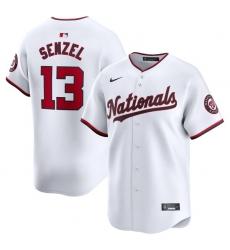 Nick Senzel Washington Nationals Home Limited Player Jersey White Nick Senzel Washington Nationals Home Limited Player Jersey White