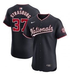 Stephen Strasburg Washington Nationals Alternate Elite Player Jersey Navy Stephen Strasburg Washington Nationals Alternate Elite Player Jersey Navy