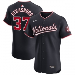 Stephen Strasburg Washington Nationals Alternate Elite Player Jersey Navy
