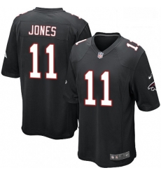 Atlanta Falcons 11 Julio Jones Game Black Alternate NFL Jersey
