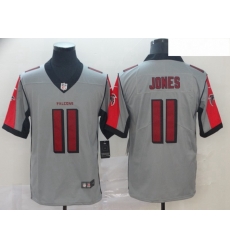 Atlanta Falcons 11 Julio Jones Gray Inverted Legend Limited Jersey