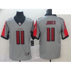 Atlanta Falcons 11 Julio Jones Gray Inverted Legend Limited Jersey