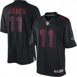 Atlanta Falcons 11 Julio Jones Limited Black Impact NFL Jersey
