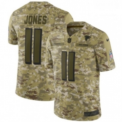Atlanta Falcons 11 Julio Jones Limited Camo 2018 Salute To Service NFL Jersey