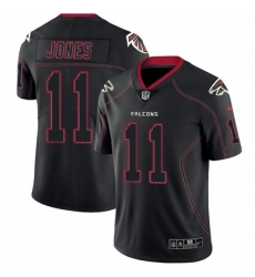 Atlanta Falcons 11 Julio Jones Limited Lights Out Black Rush NFL Jersey