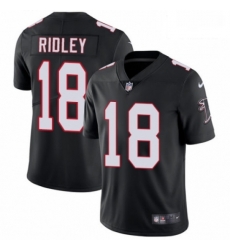 Atlanta Falcons 18 Calvin Ridley Black Alternate Vapor Untouchable Limited Player NFL Jersey
