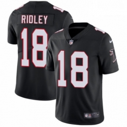 Atlanta Falcons 18 Calvin Ridley Black Alternate Vapor Untouchable Limited Player NFL Jersey