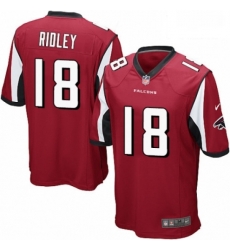 Atlanta Falcons 18 Calvin Ridley Game Red Team Color NFL Jersey Atlanta Falcons 18 Calvin Ridley Game Red Team Color NFL Jersey
