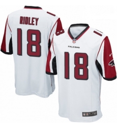 Atlanta Falcons 18 Calvin Ridley Game White NFL Jersey
