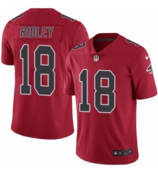 Atlanta Falcons 18 Calvin Ridley Limited Red Rush Vapor Untouchable NFL Jersey