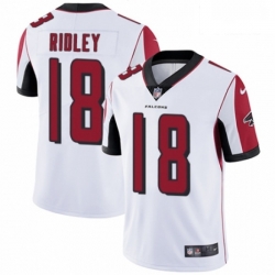 Atlanta Falcons 18 Calvin Ridley White Vapor Untouchable Limited Player NFL Jersey