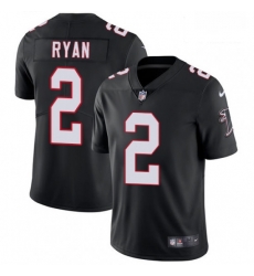 Atlanta Falcons 2 Matt Ryan Black Alternate Vapor Untouchable Limited Player NFL Jersey