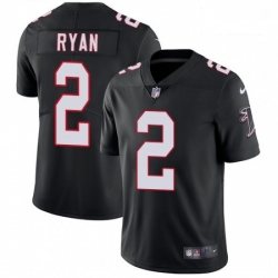 Atlanta Falcons 2 Matt Ryan Black Alternate Vapor Untouchable Limited Player NFL Jersey