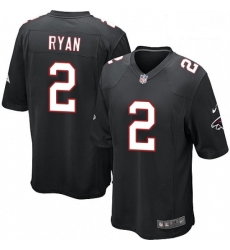 Atlanta Falcons 2 Matt Ryan Game Black Alternate NFL Jersey