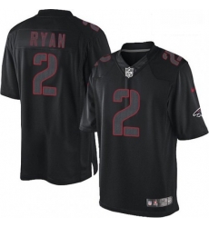 Atlanta Falcons 2 Matt Ryan Limited Black Impact NFL Jersey Atlanta Falcons 2 Matt Ryan Limited Black Impact NFL Jersey