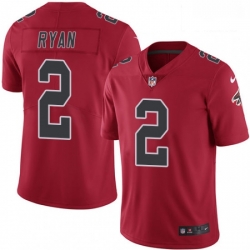Atlanta Falcons 2 Matt Ryan Limited Red Rush Vapor Untouchable NFL Jersey
