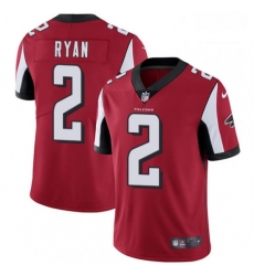 Atlanta Falcons 2 Matt Ryan Red Team Color Vapor Untouchable Limited Player NFL Jersey