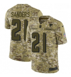 Atlanta Falcons 21 Deion Sanders Limited Camo 2018 Salute To Service NFL Jersey