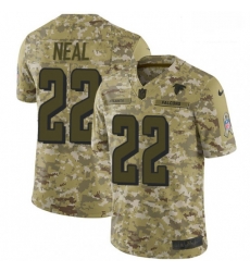 Atlanta Falcons 22 Keanu Neal Limited Camo 2018 Salute To Service NFL Jersey