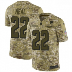 Atlanta Falcons 22 Keanu Neal Limited Camo 2018 Salute To Service NFL Jersey