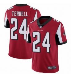 Atlanta Falcons 24 A J Terrell Red Team Color Stitched NFL Vapor Untouchable Limited Jersey