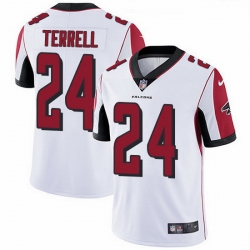 Atlanta Falcons 24 A J Terrell White Stitched NFL Vapor Untouchable Limited Jersey
