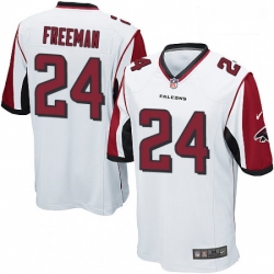 Atlanta Falcons 24 Devonta Freeman Game White NFL Jersey